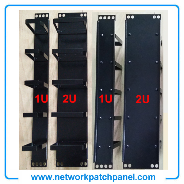 China 19 Inches 1U 2U 5 Rings Metal Cable Managements Panel Bar China 19 Inches 1U 2U 5 Rings Metal Cable Managements Panel Bar
