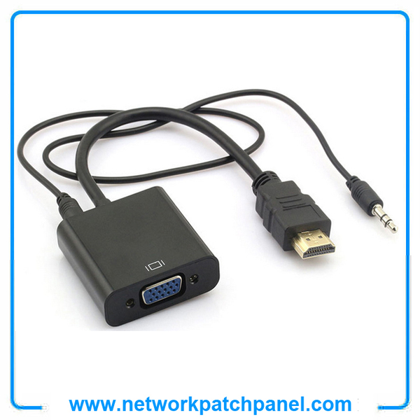 HDMI TO VGA Converter Adapter Cable With Audio HDMI TO VGA Converter Adapter Cable With Audio