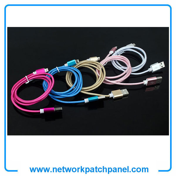 Nylon Braided USB 8pin Charger Cable for Iphone and Android Nylon Braided USB 8pin Charger Cable for Iphone and Android