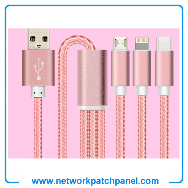 Nylon Braided USB 8pin Charger Cable for Iphone and Android Nylon Braided USB 8pin Charger Cable for Iphone and Android