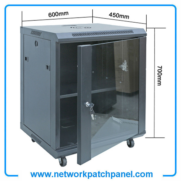 19 Inch White Black Wall Mounted 12U Small Portable Office Network Racks Network Cabinets With Glass Front Door 19 Inch White Black Wall Mounted 12U Small Portable Office Network Racks Network Cabinets With Glass Front Door
