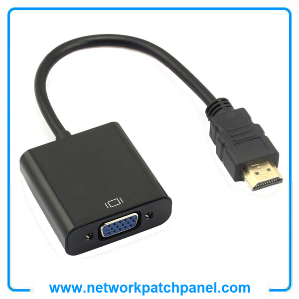 HDMI TO VGA Converter Adapter Cable With Audio HDMI TO VGA Converter Adapter Cable With Audio
