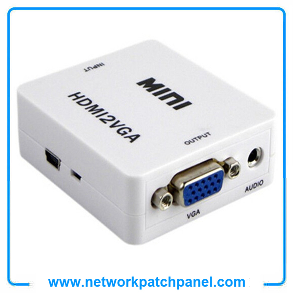 MINI HDMI2VGA HDMI TO VGA Converter Adapter MINI HDMI2VGA HDMI TO VGA Converter Adapter