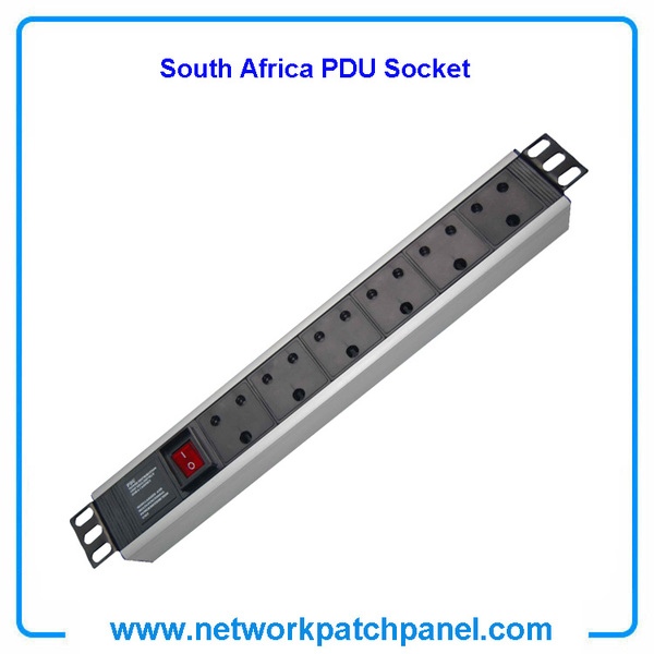 19 inch Standard Rack 10 Outlets 10 Gangs 10 Ways South Africa PDU Sockets for Cabinet 19 inch Standard Rack 10 Outlets 10 Gangs 10 Ways South Africa PDU Sockets for Cabinet